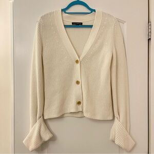 Banana Republic Cream/ white Cardigan